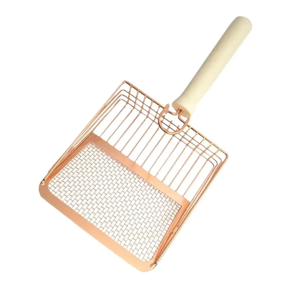 Dog Cat Clean Feces Supplies Stainless Steel Shovel Cat Litter Scoop Reduces Dust Metal Long Handle 1005008820117666