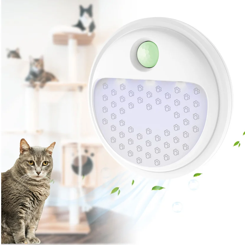Smart Cat Odor Purifier 4000mAh Rechargeable for Cat Litter Box Deodorizer Pet Toilet Air Purifier 1005008827548054