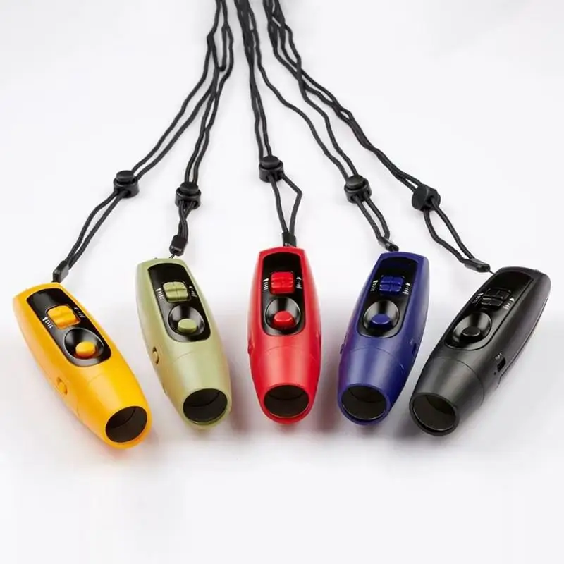 Electronic Whistle USB Rechargeable High Decibel Whistle Pet Training Sports Referee with Light 1005008832717080