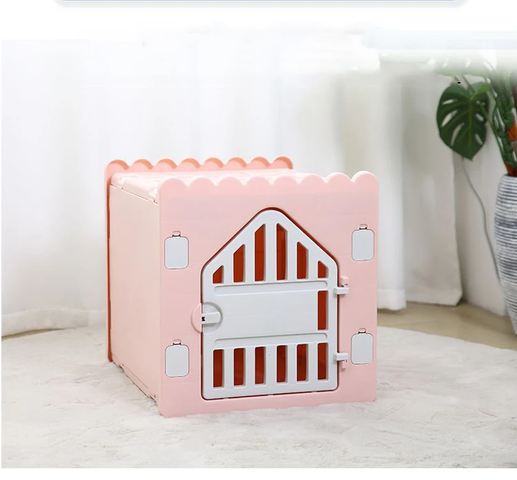 Dog Kennel Waterproof PP Doghouse Small Pets Durable Puppy House 30 LBS Plastic Pet Cage 1005008848999415