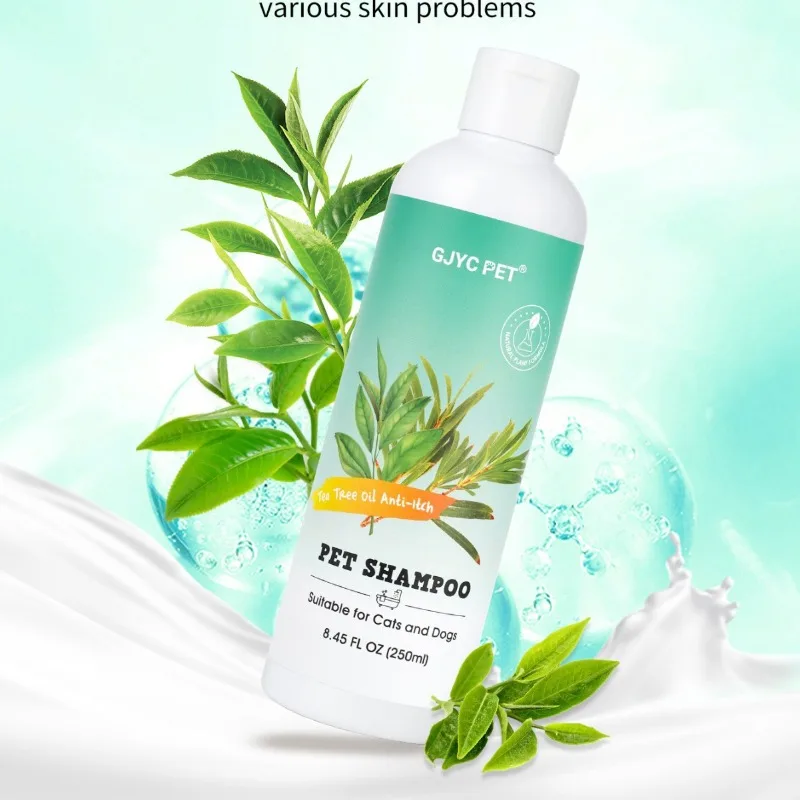 Tea Tree Oil Pet Shampoo for Dogs Cats Anti Itch Bath Wash with Allergy Relief Smell Reduction 1005008850350965