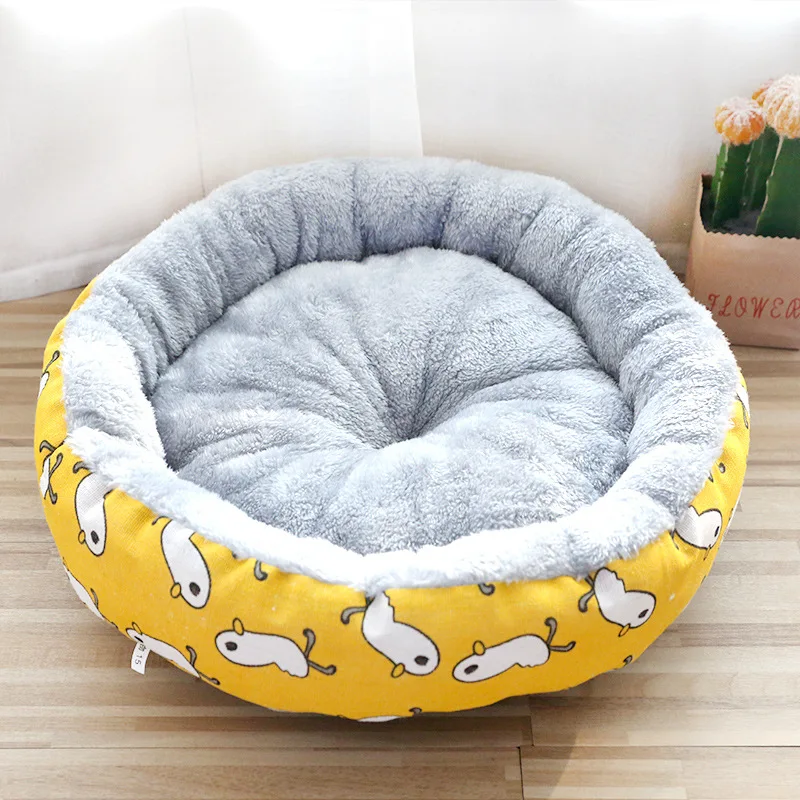 Multi-Colors PP Cotton Waterproof Pet Dog Bed Kennel Oxford Plush Sofa-Style Couch for Dogs Cats 1005008859764718