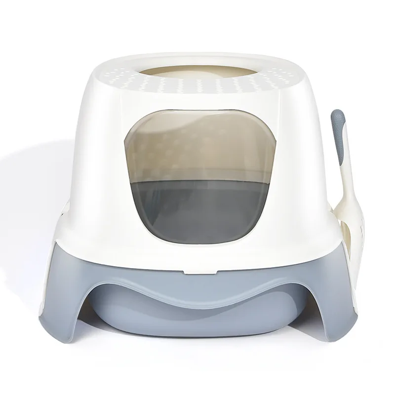 Self-Cleaning Eco-Friendly Cat Litter Box Drawer Style with 20L Inner Space Oversized Anti-Splash 1005008876464253