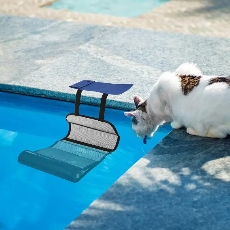 Pool Animal Ramp Oxford Cloth Swimming Pool Floating Animal Saver Rescue Pool Escape Net Frog Bird 1005008888705139
