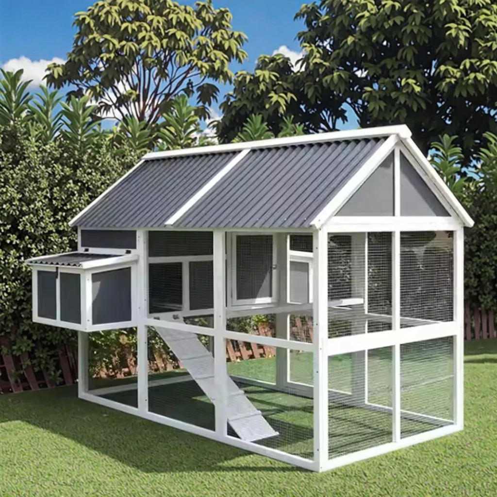 Farm House Wooden Chicken Coops Luxury Pet House Outdoor Large Chicken Cage for Pets 1005008893203875