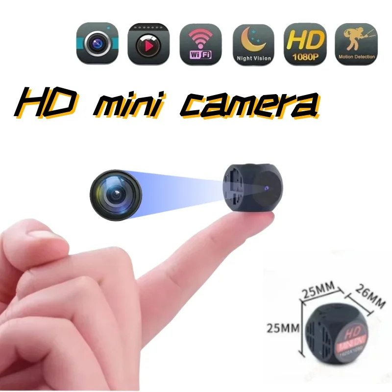 1080P Ultra Small Camera HD Mini Night Vision Smart Home Micro Camcorder Motion Portable Security 1005008896290993