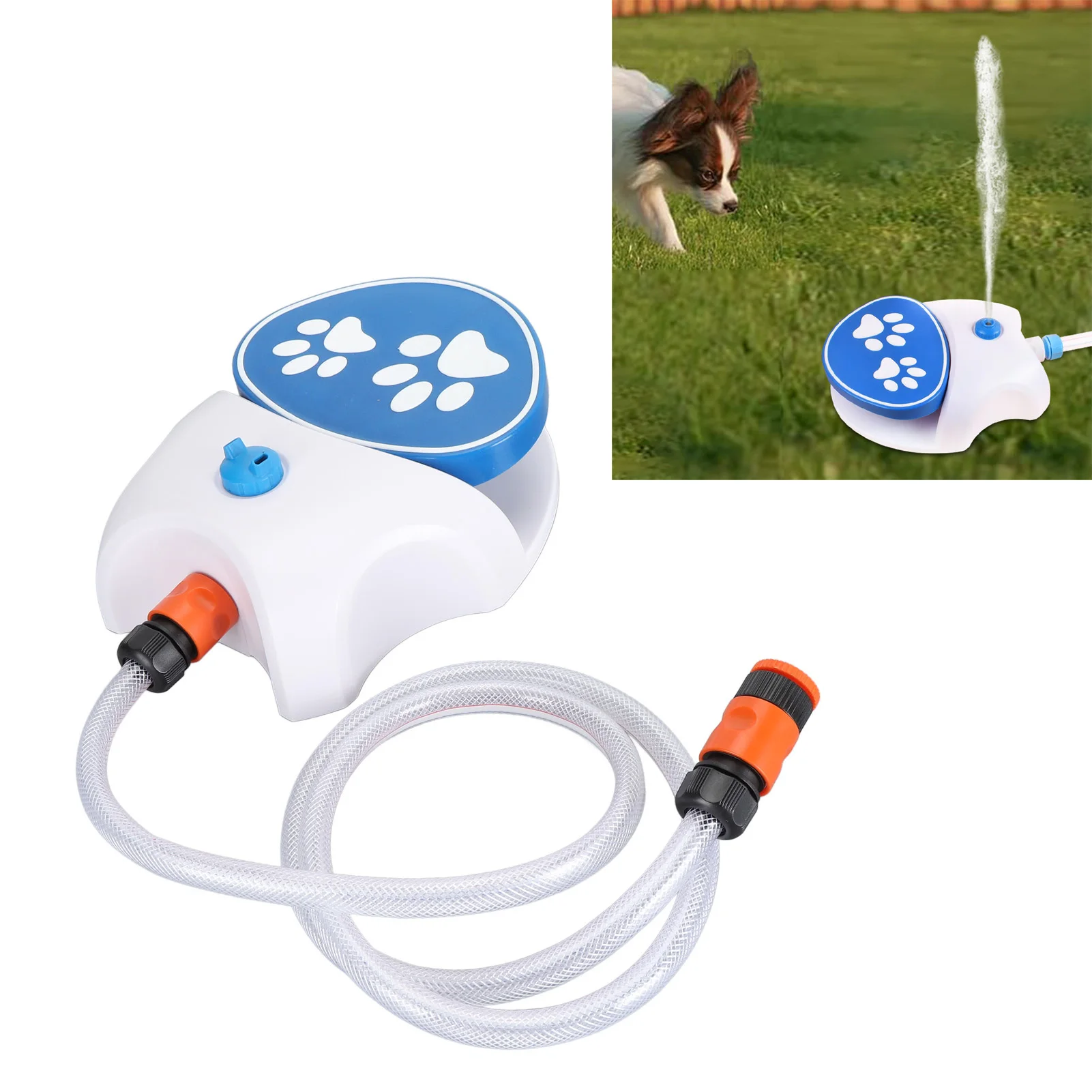 Outdoor Dog Water Dispenser Paw Activated Simple Use Easy Connection Step on Fountain 1005008917994792