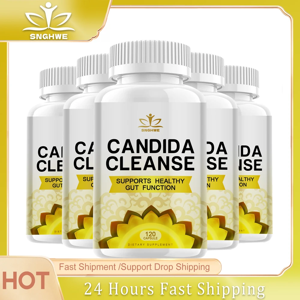 Candida Cleanse Complex-With Digestive Enzymes -Probiotics and Herbal Formula for Better Digestion 1005008920262050