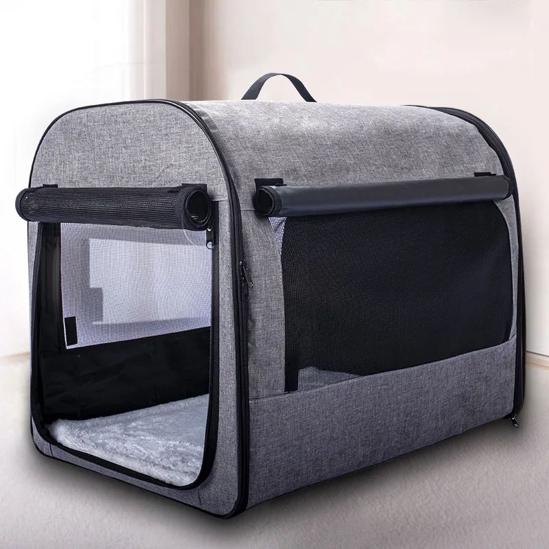 Winter Warm Pet Tent Folding Dog House Car Carrier Bag Outdoor Kennels Playpen Delivery Room 1005008927368714