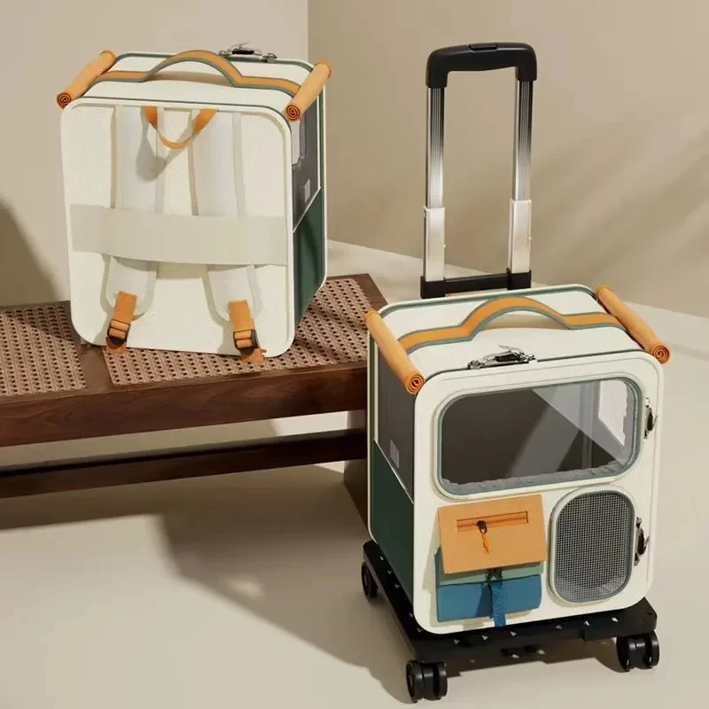 Extra Large Portable Pet Trolley Case Detachable Dog Large Foldable Pet Bag Cat Travel 1005008956695821