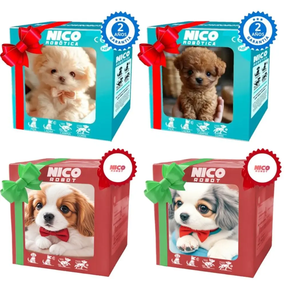 Interactive Puppy Cat Robot Puppy Plush Toy Dog Walking Barking Tail Wagging Walking 1005008971891255
