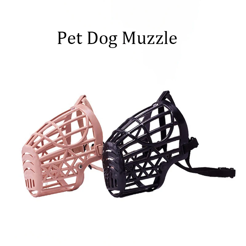 Adjustable Dog Muzzle Safety Breathable Anti Barking Pet Mouth Mask Small Medium Large Anti-Biting 1005008976540335