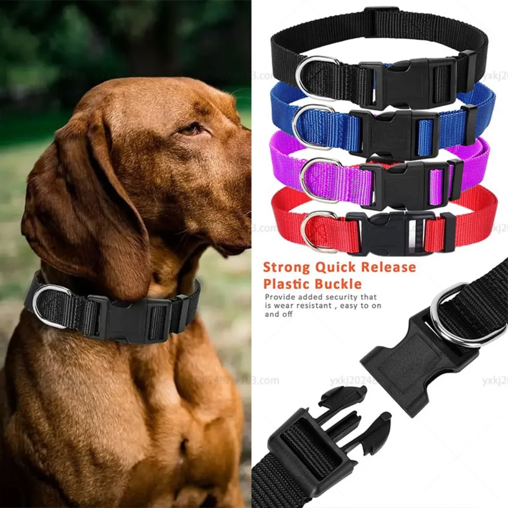Adjustable Pet Dog Collar Nylon Dog Collars Classic for Puppy Small Medium and Large Dogs Soft 1005008976541802