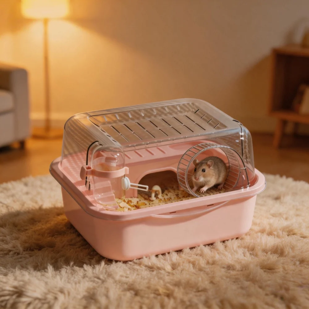 Small Animal Carrier Cage with Water Bottle 1005008981393967