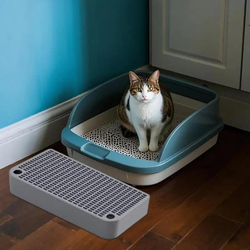 Waterproof Home Kitten Toilet Ramp Pedal with Filter Function Reusable Easy Cleaning Keeps Room 1005009008567884