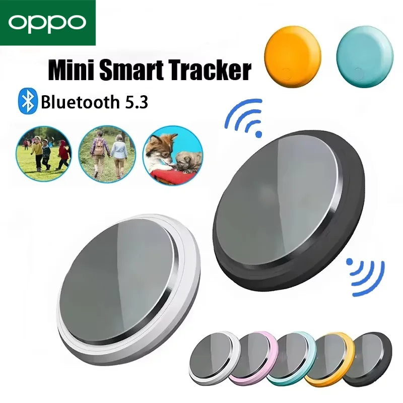 OPPO GPS Tracker Smart Anti-Lost Reminder Device Pets Bag Wallet Bluetooth Finder Air Tag Tracking 1005009013576673