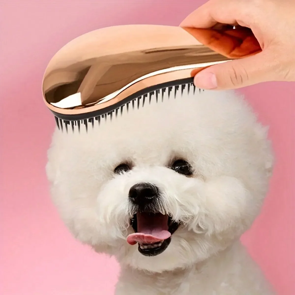 Dog Grooming Comb and Massage Brush Removes Hair Relaxes Your Pet Perfect for Bath Time (2 In-1) 1005009015608184