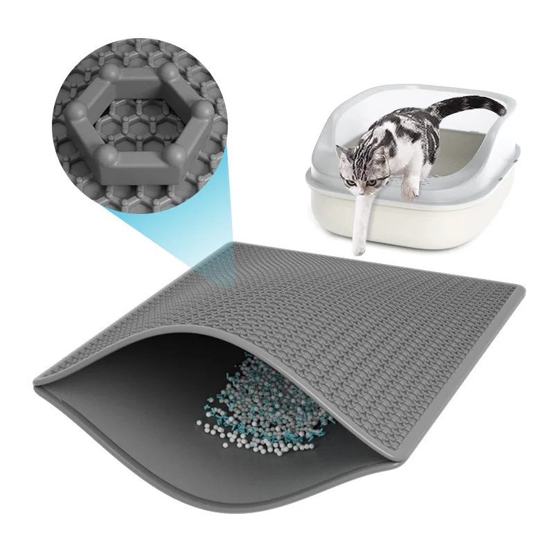 Cat Litter Box Mat Waterproof Double Layer Design Non 1005009022131586