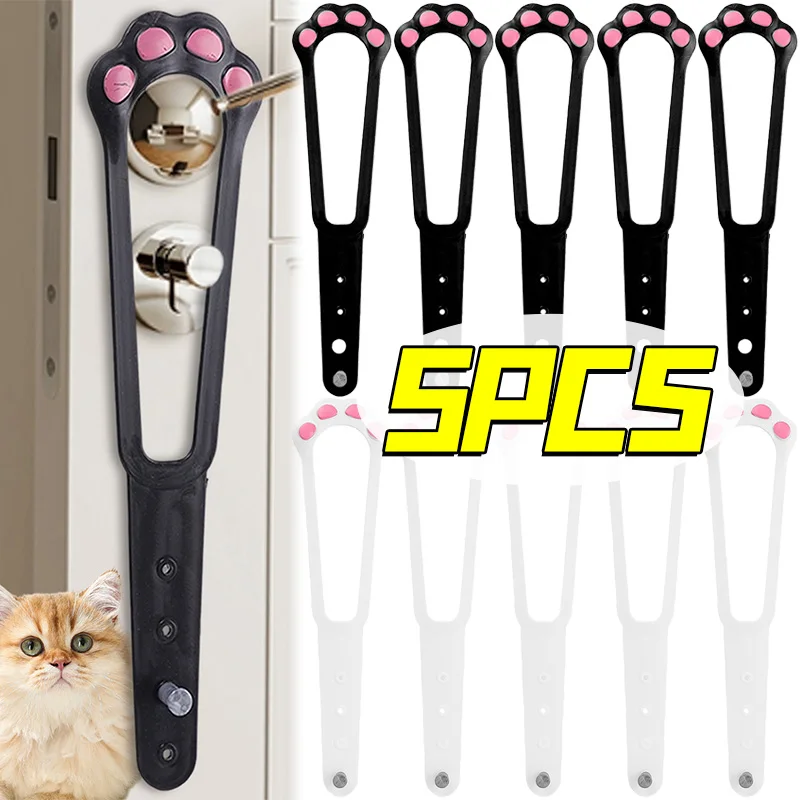 Cat Door Holder Latch Adjustable Dog Door Stopper Elastic Gate Lock Flex Latch Strap Keep Dog Out 1005009025550550