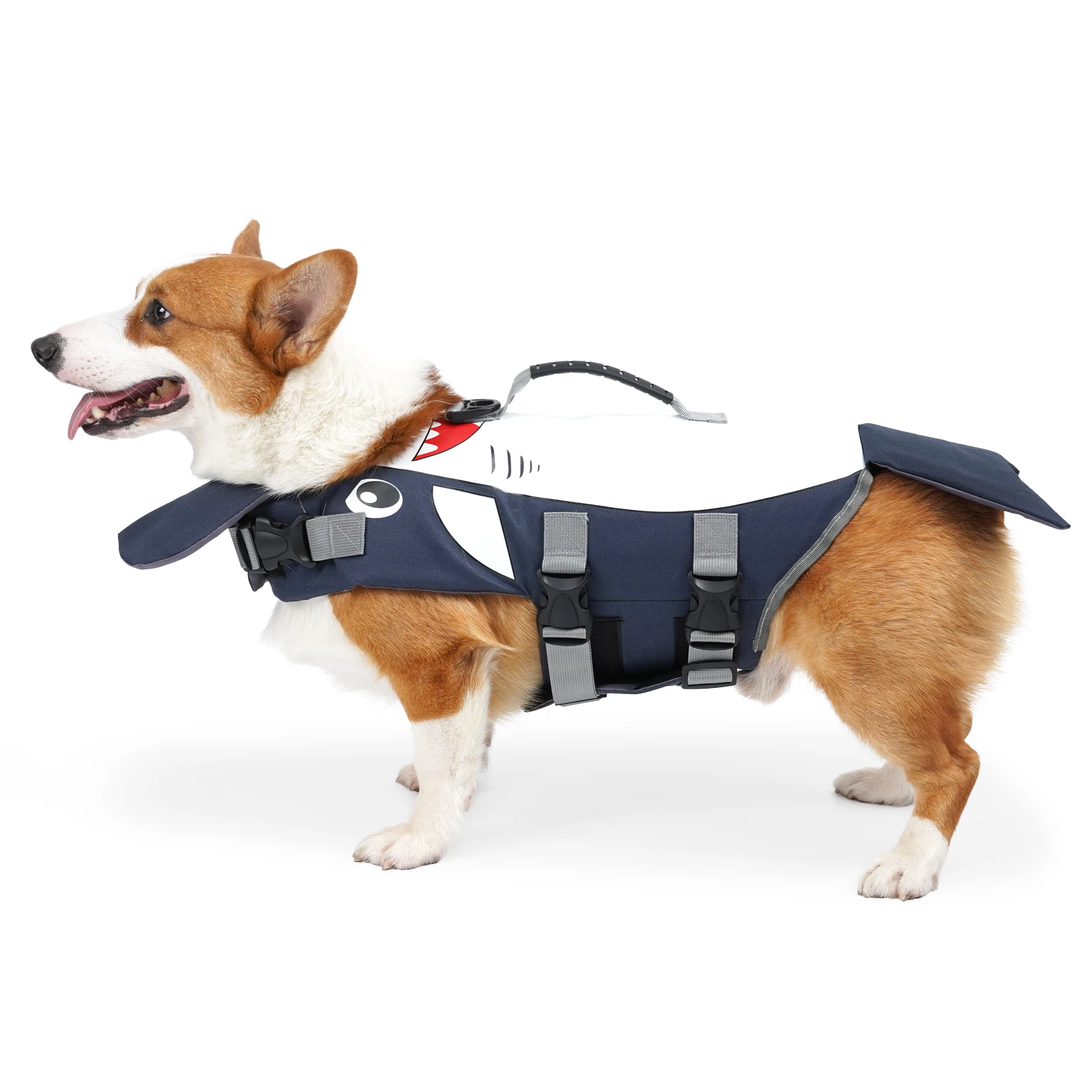 Dog Life Jacket with Rescue Handle for Small Medium and Large Dogs 1005009049804527
