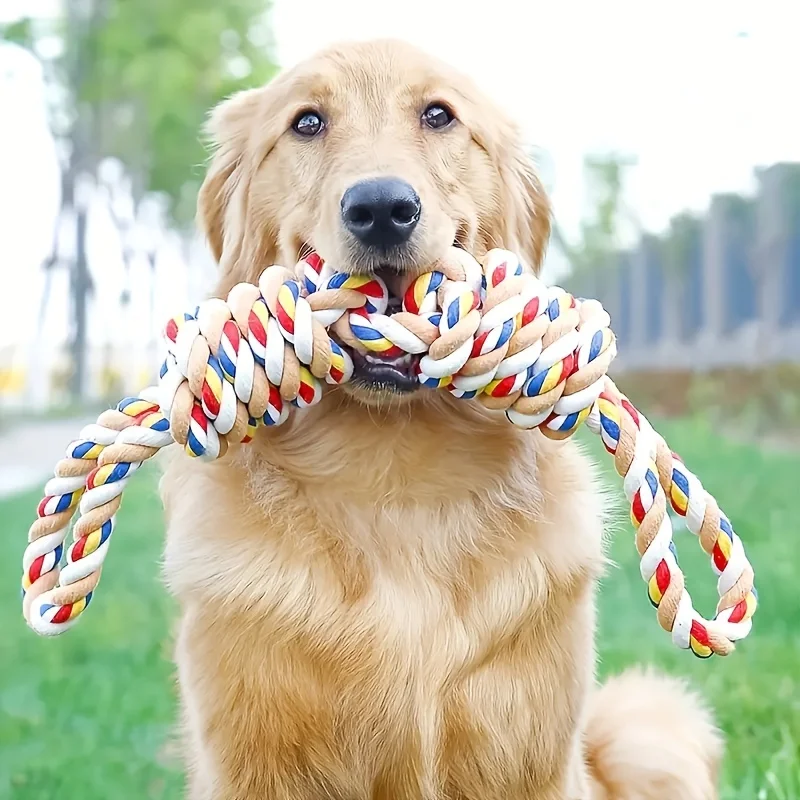 45cm Durable Teeth-Cleaning Rope Toy for Dogs 1005009066000663