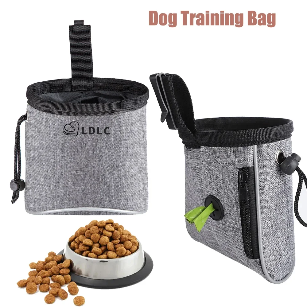 Dog Treat Training Pouch Easily Carries Pet Toys Treats Built in Poop Bag Dispenser Outdoor Dog 1005009078053280