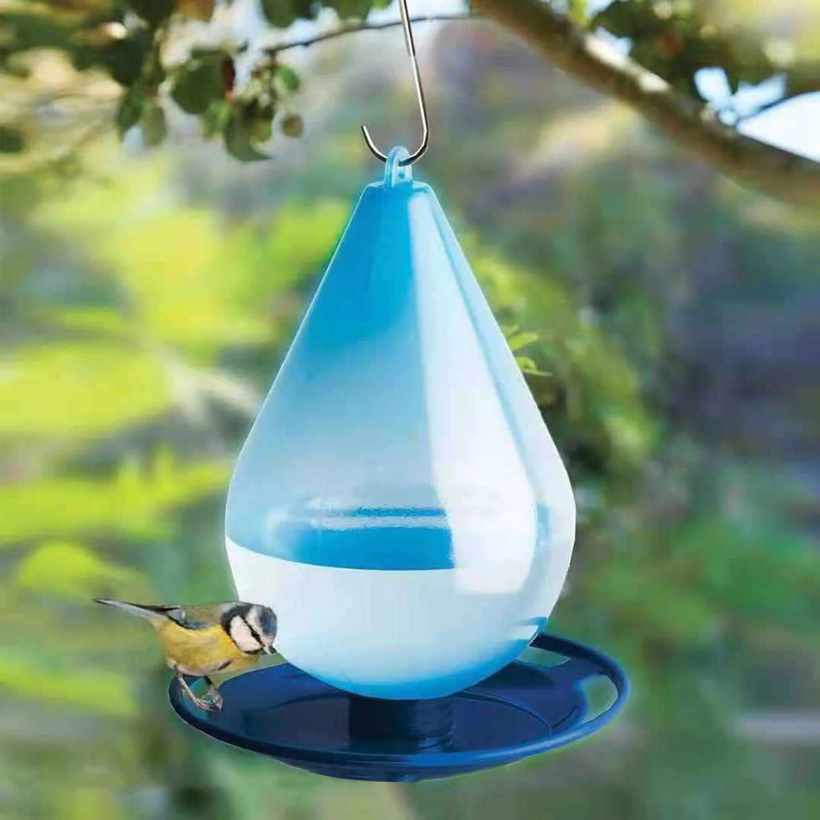 Bird Waterer Birds Water Feeder Droplet Hanging Wild for Outdoor 1005009105265136