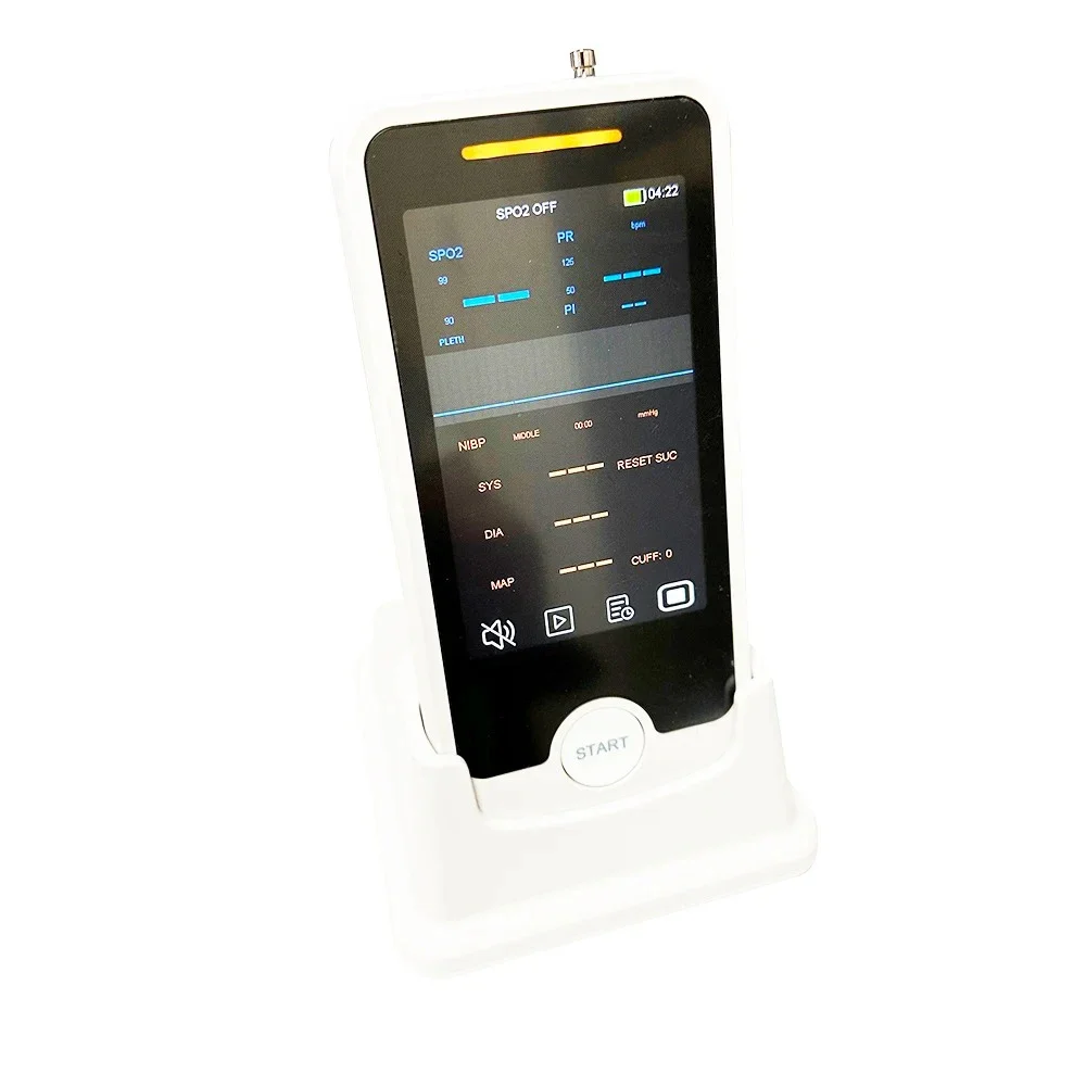 Pet Oximeter Handheld Monitor VE4C Touch Screen+spo2+pr+nibp Physical Examination Equipment 1005009106715364
