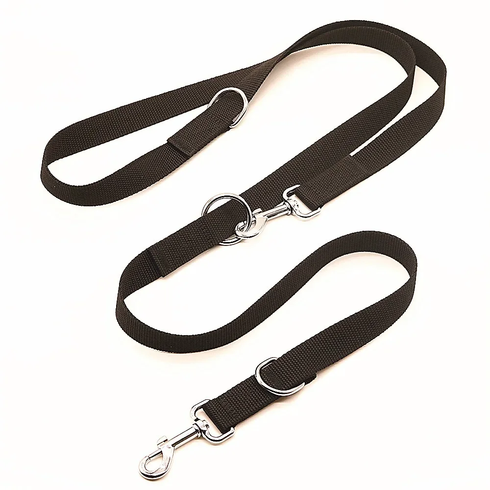 Outdoor Dog Leashes Dog Chain Control Dog Lead Leash Adjustable Training Double Ended 2.5M Police 1005009117653989