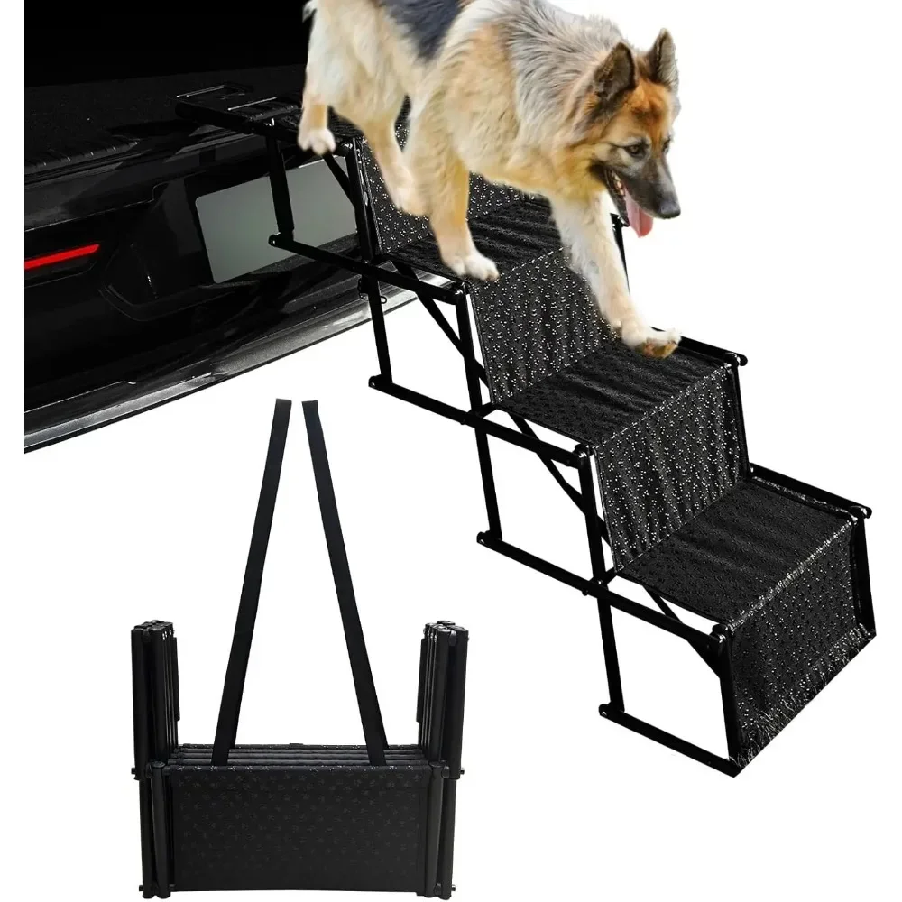 Dog Ramp for Car Pet Steps with Portable Lightweight Durable Ladder for Easy Access Vehicles 1005009118859683