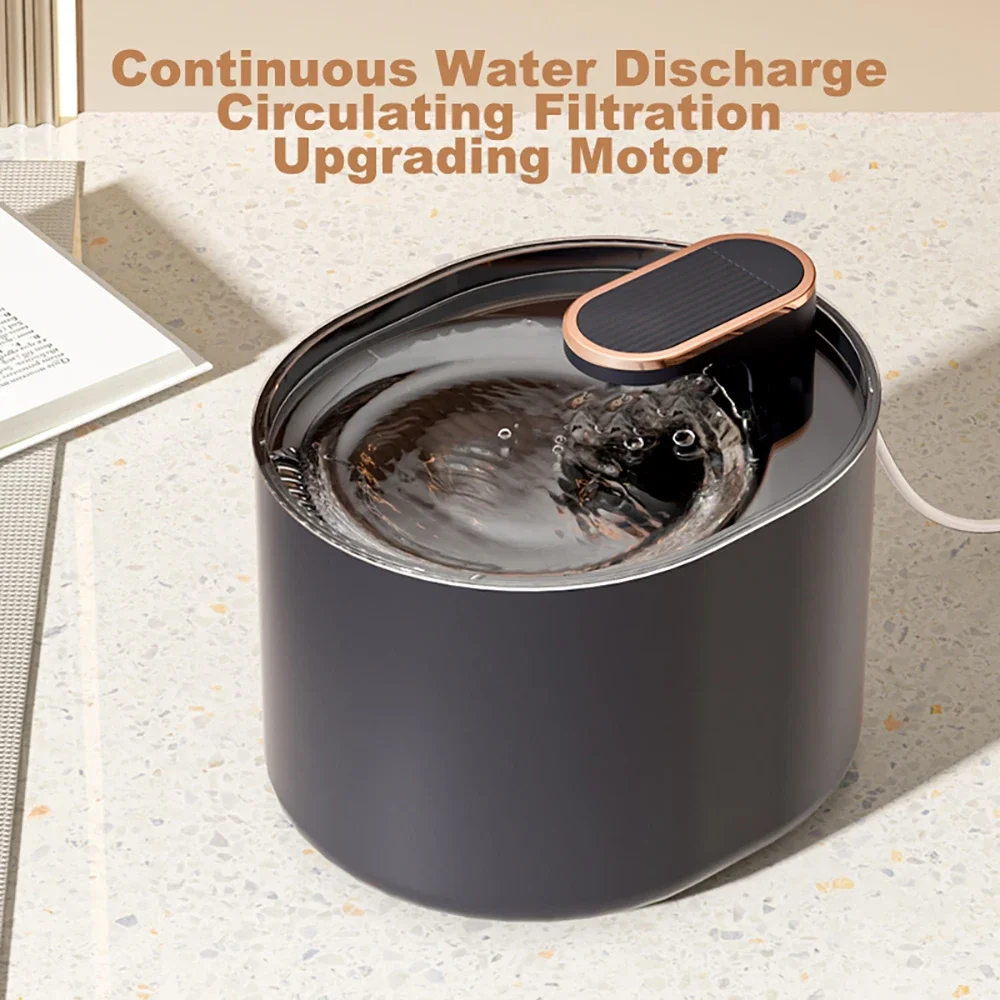 3L Pet Automatic Water Fountain With LED Light Ultra Silent Pet Drinking Water Fountain USB Cats 1005009128516928