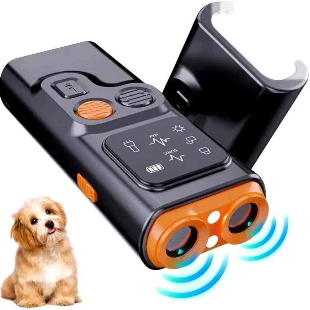 New Dog Training Device Rechargeable Anti Dog Bark Stop-Barking Deterrent Device Pet Dog Repeller 1005009146270797
