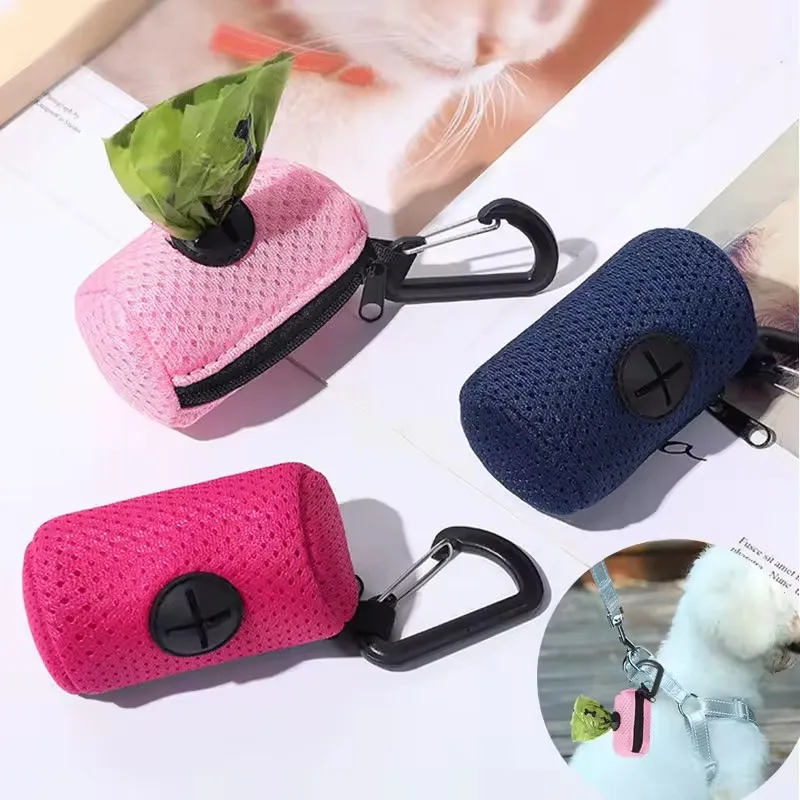 Dog Poop Bag Dispenser Hangingable Dog Poop Bag Holder Poo Bags Dispenser for Dogs Walking Garbage 1005009154106145