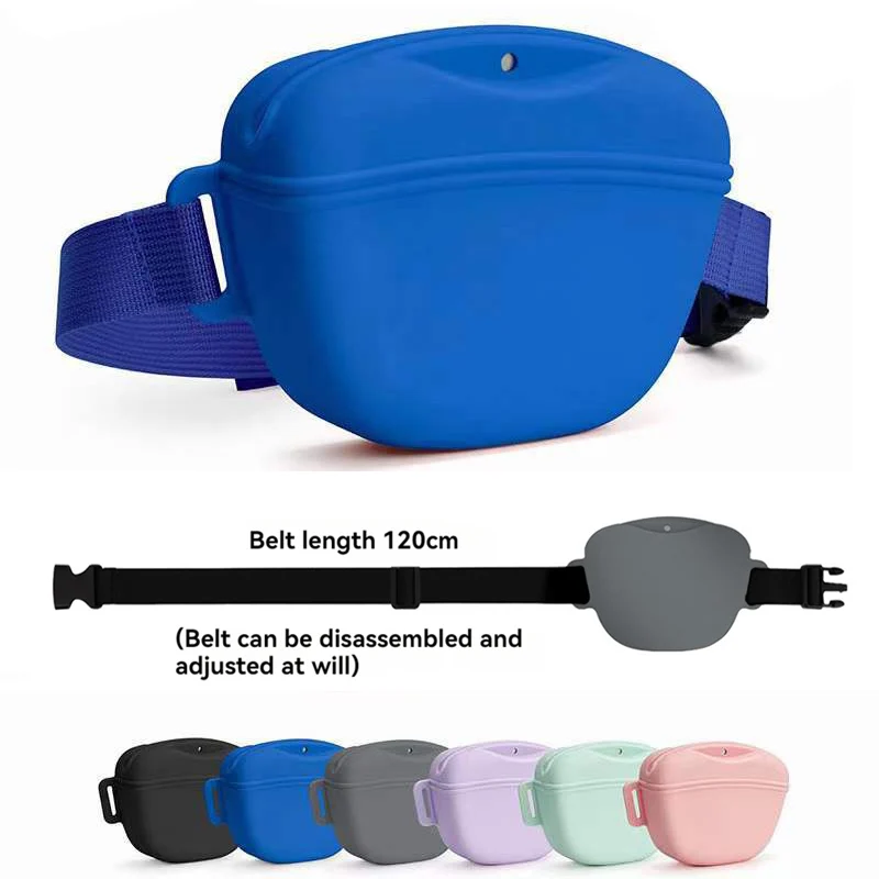 Pet Supplies Silicone Dogs Treat Bag Pet Portable Dog Training Waist Bag Outdoor Feeder Puppy Snack 1005009157327375