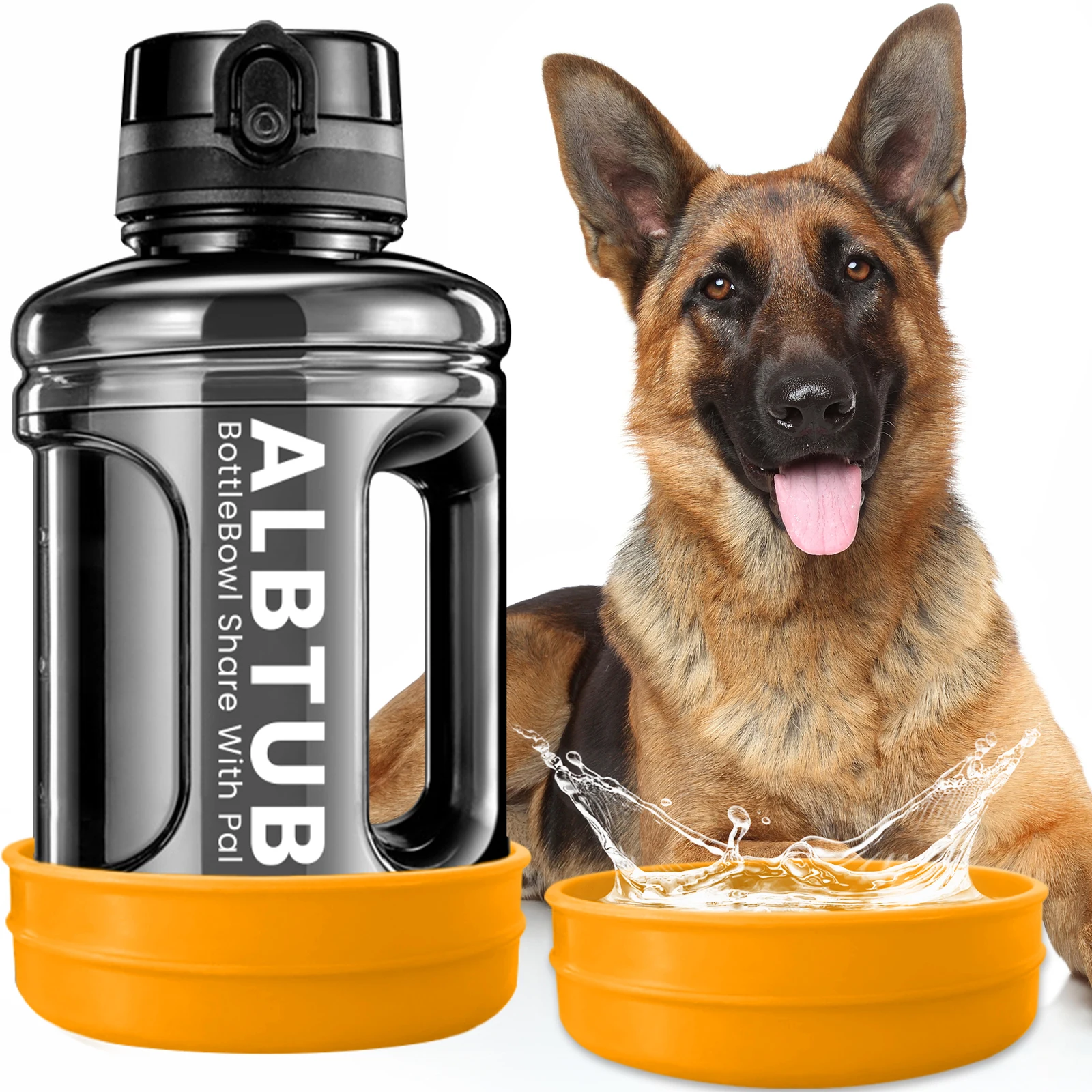 Dog Water Bottle Dispenser for Hunting 85OZ Hydration for You & Your Pup for Hiking Beach Camping 1005009158491002