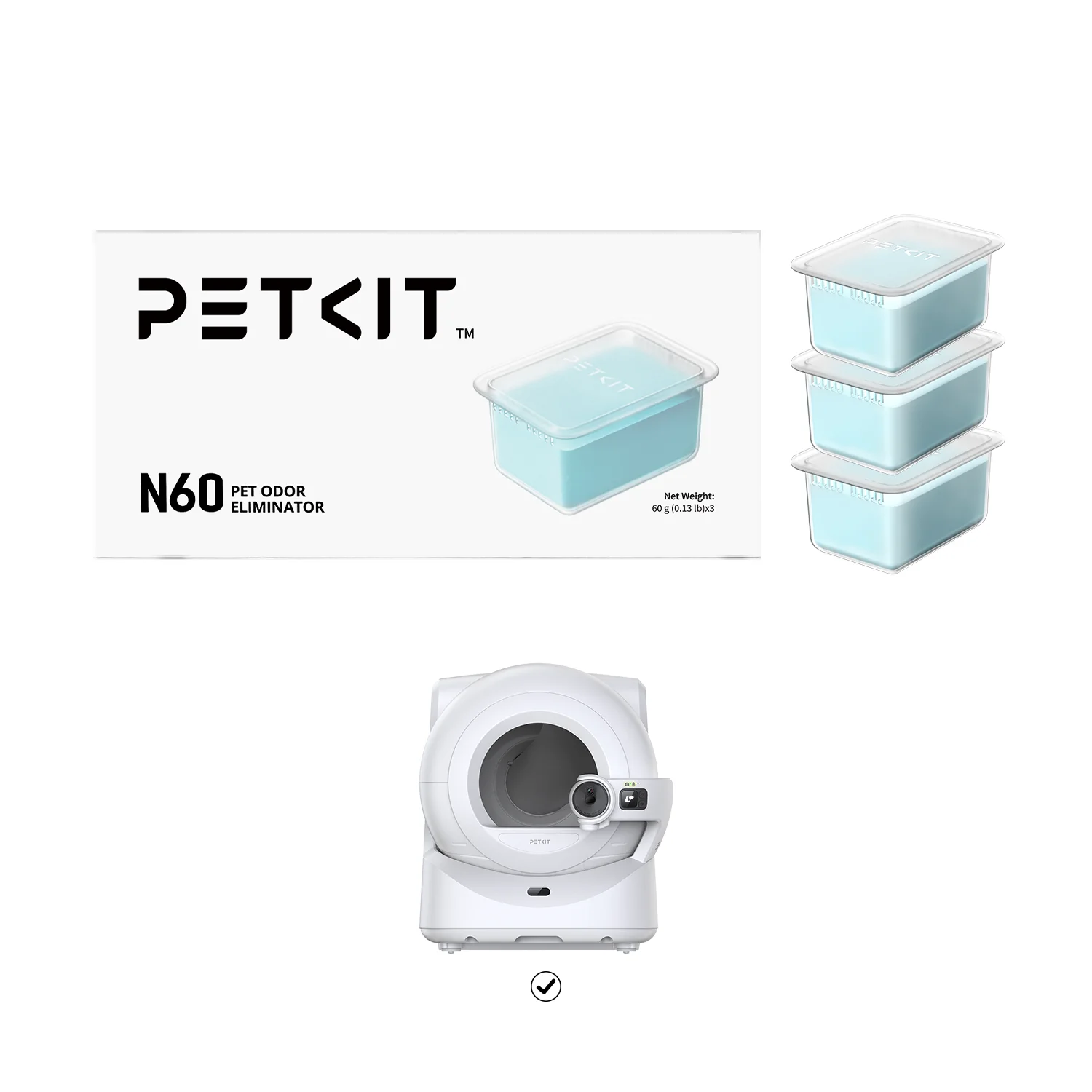 PETKIT Pet Deodorizer N60 for PUROBOT Ultra & PUROBOT MAX PRO 1005009159113144