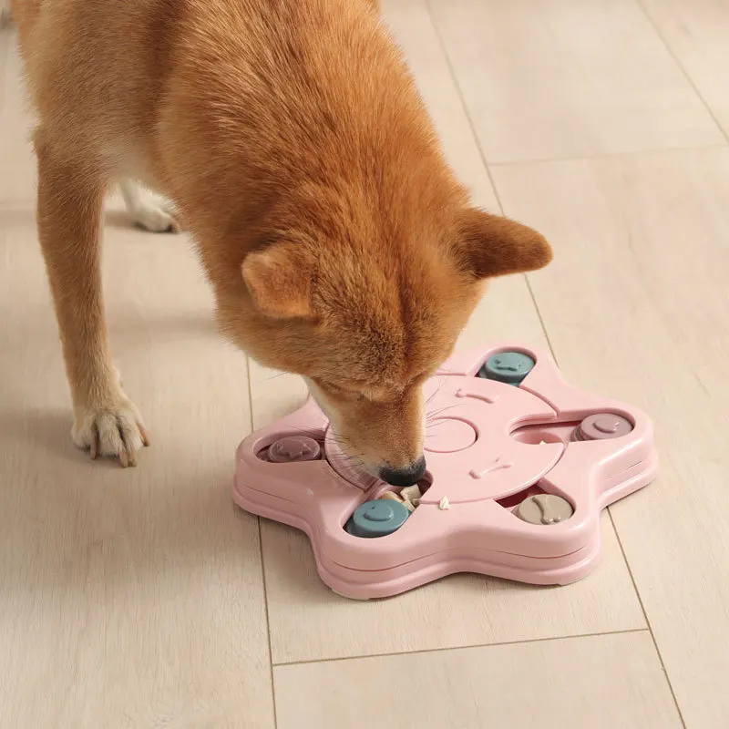 Interactive Puzzle Pet Toys for Dogs Animals Slow Feeding Plate Bowl Puppy Dog Cat Play Toy 1005009160648665