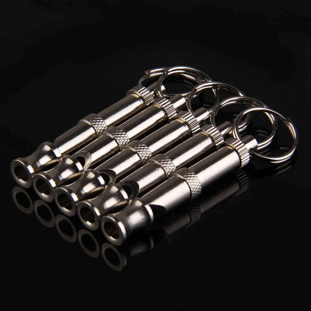 Dog Whistle Puppy Whistle Adjustable Sound Ultrasonic Dog Whistle Stop Barking Metal Whistle 1005009167652550