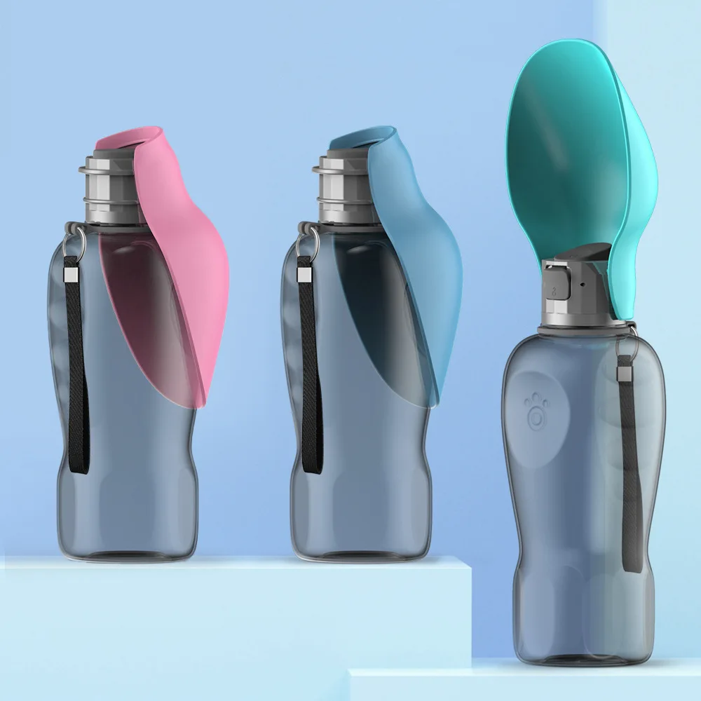 Pet Water Cup, Portable Dog Water Bottle, Outdoor Leaf-Shaped Foldable Water Bottle for Walking Dogs 1005009178500869