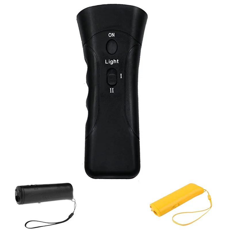 Pet Dog Repeller Whistle Anti Barking Stop Bark Training Device Trainer LED Ultrasonic Anti (2 in 1) 1005009185472887