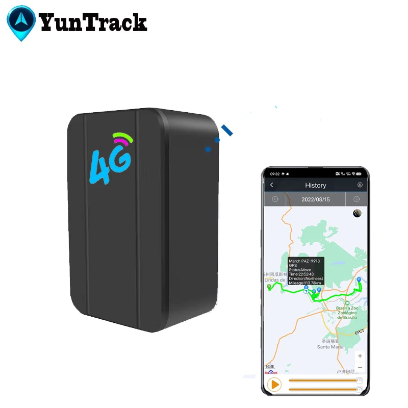 Mini GPS Tracker Pet Dogs Kids Valuables Locator Anti-Lost Tracking Listen Sound Shock Move Alarm 1005009185618983
