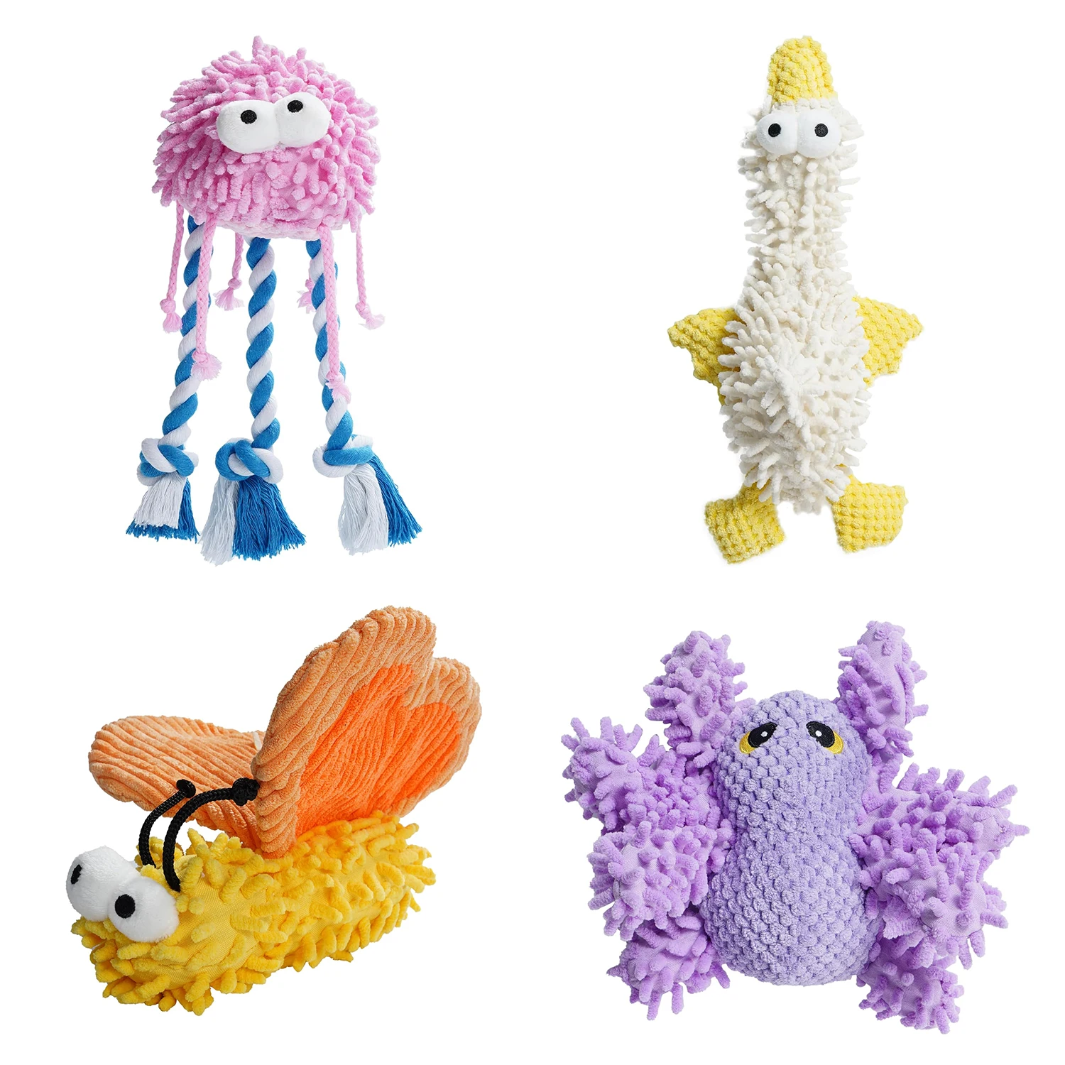 Plush Squeaky Dog Toys (1pc) 1005009193469963