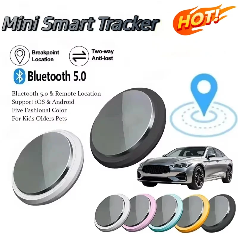 New GPS Tracker Portable Smart Bluetooth Anti-Lost Reminder Device Pets Bag Wallet Tracking Locator 1005009193502801