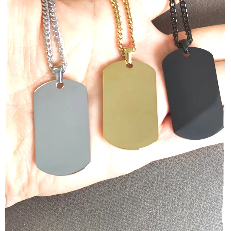 Dog Tag Necklaces for Men Boys, Military Dogtags Pendant (10pcs) 1005009198303464