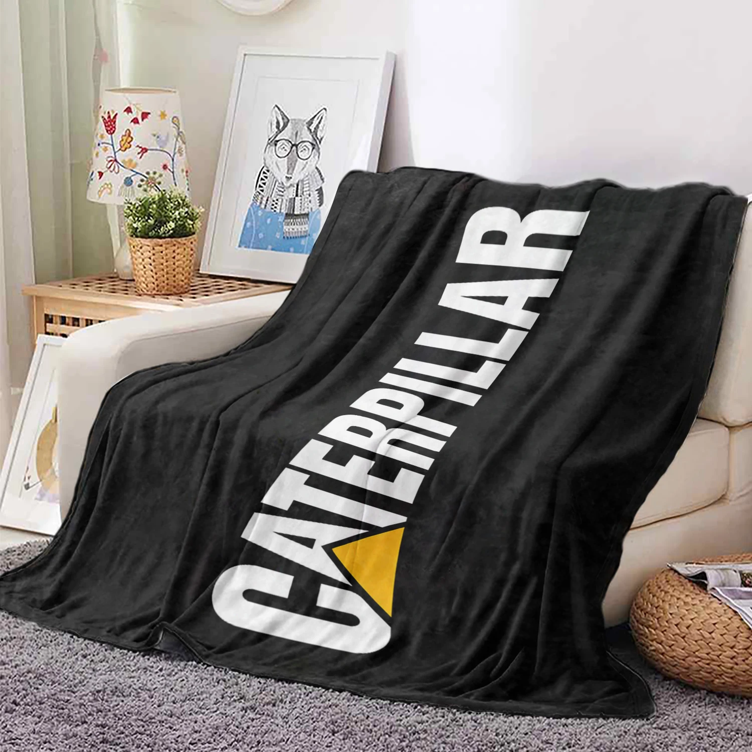 C-CaterpillarS C-CATs Blanket Multi-size Soft Warm Throw Blanket for Sofa, Office, Bed 1005009211820662