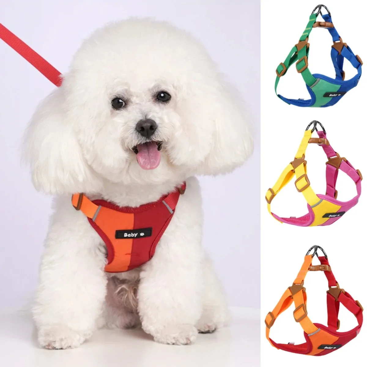 Chest Strap Dog Accessories Collar for Dogs Collars Pet Pets Supplies Cats Big Harness Puppy Small 1005009233392379