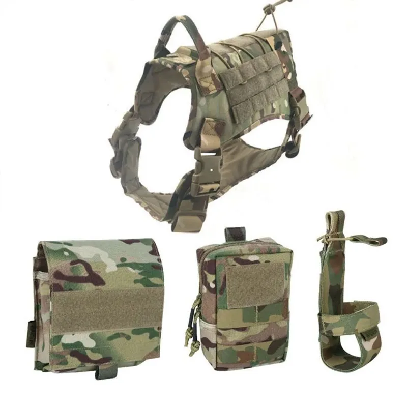 Dog Training Vest, German Shepherd, Golden Retriever, Tactical Training Dog Harness 1005009234310651