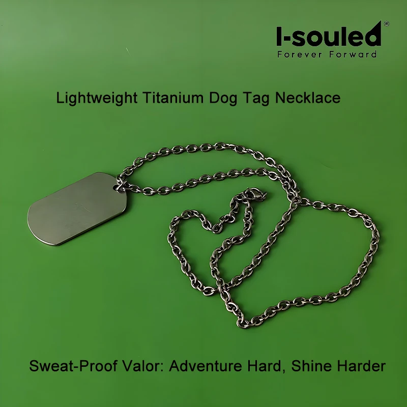 Titanium Dog Tags Men's Pendant Necklace 1005009235615274