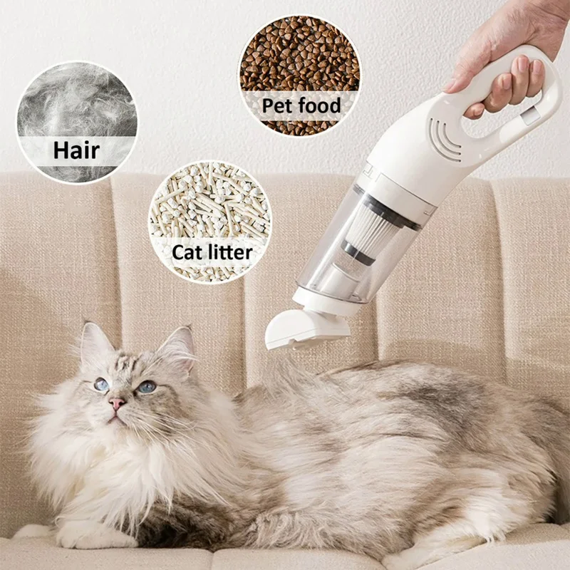 Pet Electric Cleaner Cat Hair Cleaning Vacuum Cordless 12000Pa Suction Portable For Dog Hair Carpet 1005009276275766