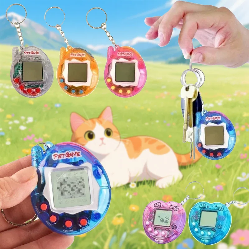 Interactive 3D Virtual Pet Toy Retro Handheld Virtual Pet Game In One Virtual Cyber Digital 1005009278005733
